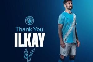 官方：曼城中场京多安免签加盟加拉塔萨雷，双方签至2027年