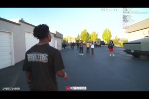 什么叫天王巨星啊😜？Speed与利拉德见面 享受成千上万粉丝欢呼