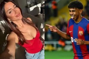 相差13岁🍉女网红：亚马尔11岁就给我发信息，但他否认是我粉丝